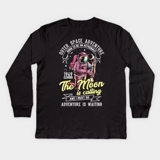 1969 Apollo 11 Moon Landing Kids Long Sleeve T-Shirt